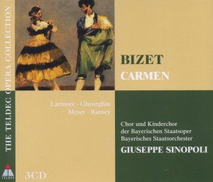 Carmen - Bizet / Bayerisches Staatsorchester / Sinopoli - Musik - TELDEC - 0825646605750 - 31 juli 2012