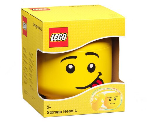 Cover for Room Copenhagen · Lego Large Silly Boy Storage Head (MERCH) (2019)