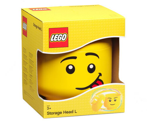 Lego Large Silly Boy Storage Head - Room Copenhagen - Gadżety -  - 0887988011750 - 1 sierpnia 2019