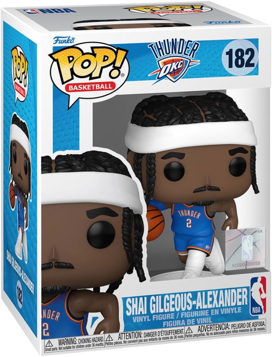 Funko Pop Nba Thunder Shai Gilgeous Alexander - Pop Nba - Gadżety - Funko - 0889698796750 - 20 sierpnia 2024