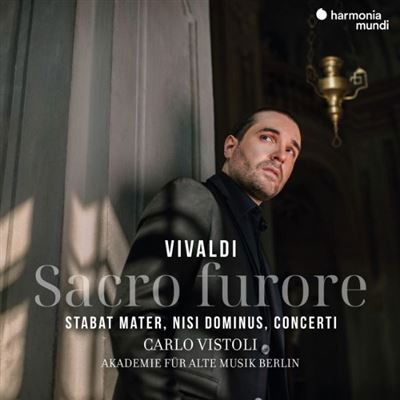 Vivaldi: Sacro Furore (Stabat Mater, Nisi Dominus, Concerti) - Carlo Vistoli & Akademie Fur Alte Musik Berlin - Muzyka - HARMONIA MUNDI - 3149020948750 - 8 listopada 2024