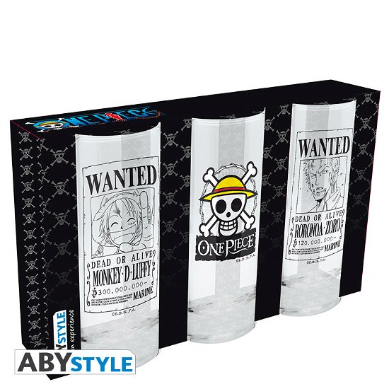 Cover for Abystyle · One Piece - 3 Glasses Set X2 (MERCH) (2019)