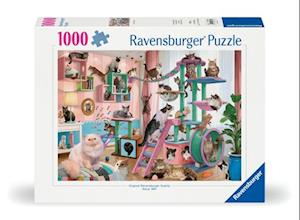 Puzzle Cat Tree Heaven 1000p (12000875) - Ravensburger - Gadżety - Ravensburger - 4005555008750 - 2024