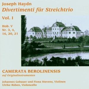 Cover for J. Haydn · Divertimenti For String Trio Vol.1 (CD) (2010)