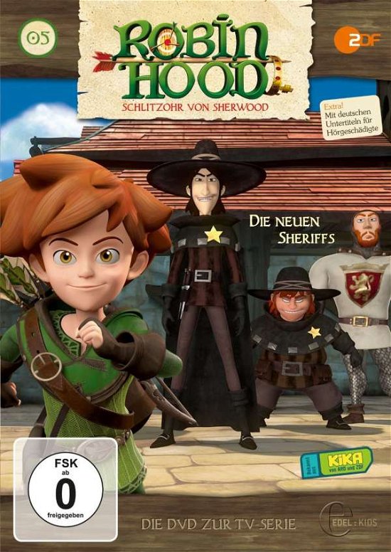 Cover for Robin Hood-schlitzohr Von Sherwood · (5)dvd Z.tv-serie-die Neuen Sheriffs (DVD) (2016)
