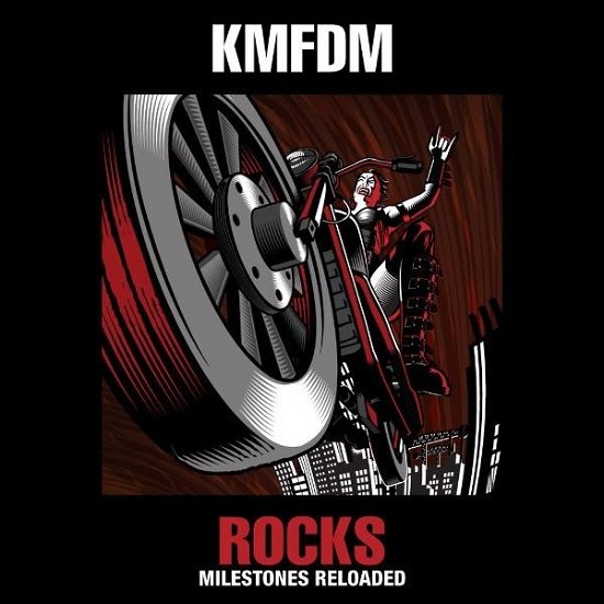 Cover for KMFDM · Rocks - Milestones Reloaded (CD) (2016)