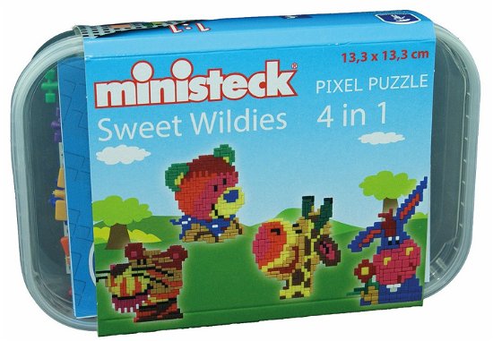 Cover for Ministeck · Wilde dieren Ministeck 4-in-1: 510-delig (32575) (Toys)