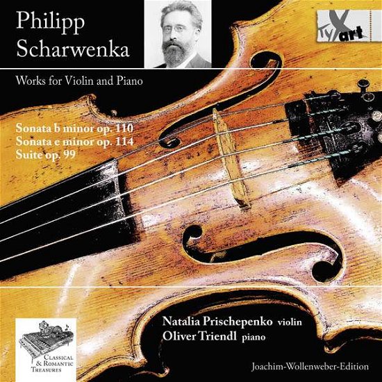 Philipp Scharwenka: Works for Violin & Piano - Scharwenka / Prishepenko / Triendl - Musiikki - TYXART - 4250702800750 - perjantai 24. kesäkuuta 2016