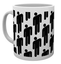 Cover for Billie Eilish · BILLIE EILISH - Mug - 320 ml - Stickman - subli - (Spielzeug) [White edition] (2019)