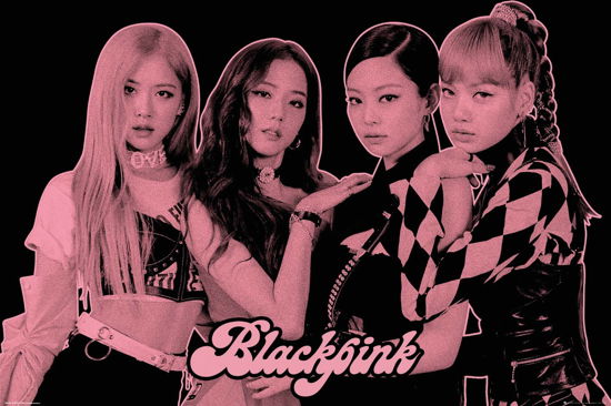 Cover for Großes Poster · BLACK PINK - Poster Group Pink (91.5x61) (Spielzeug) (2019)
