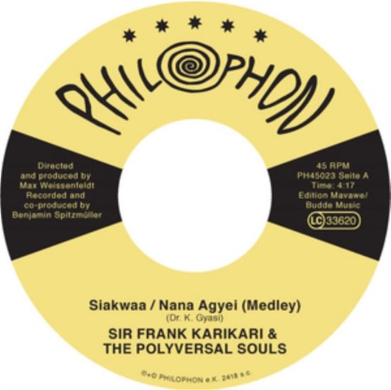 Siakwaa / Nana Agyei (Medley) (Feat. Sir Frank Karikari) - Polyversal Souls - Music - PHILOPHON - 5050580722750 - September 20, 2019