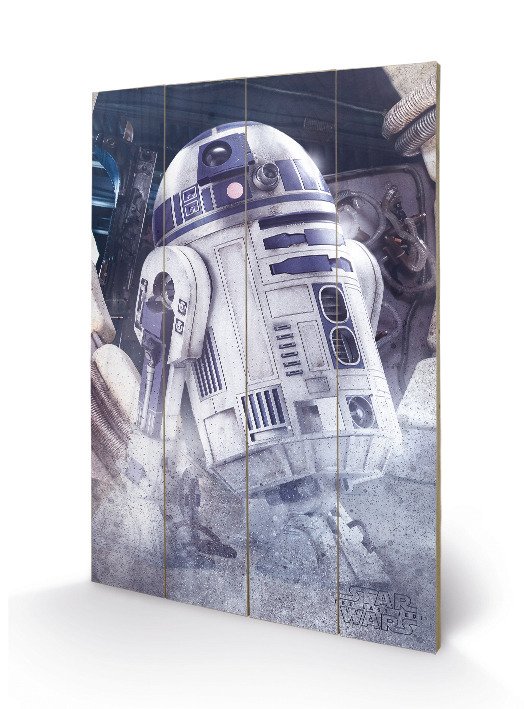 Cover for Star Wars: The Last Jedi · Star Wars: The Last Jedi - R2-D2 Droid (Stampa Su Legno 59X40Cm) (MERCH) (2019)