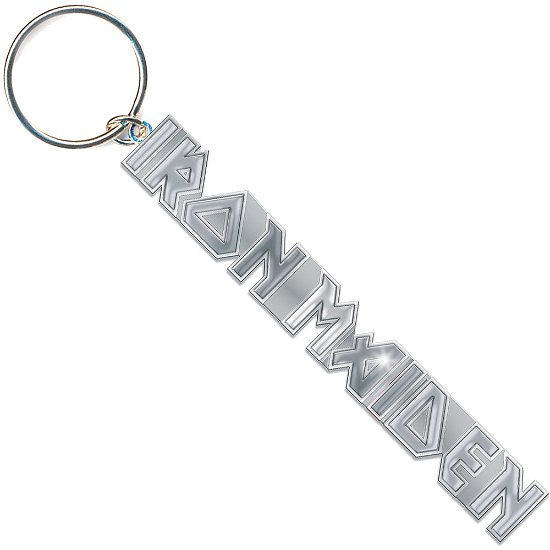 Iron Maiden Keychain: Logo With Tails - Iron Maiden - Gadżety - Global - Accessories - 5055295313750 - 1 czerwca 2014