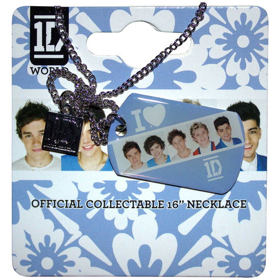 One Direction · One Direction Necklace: World Group (Dog Tag) (MERCH) (2024)