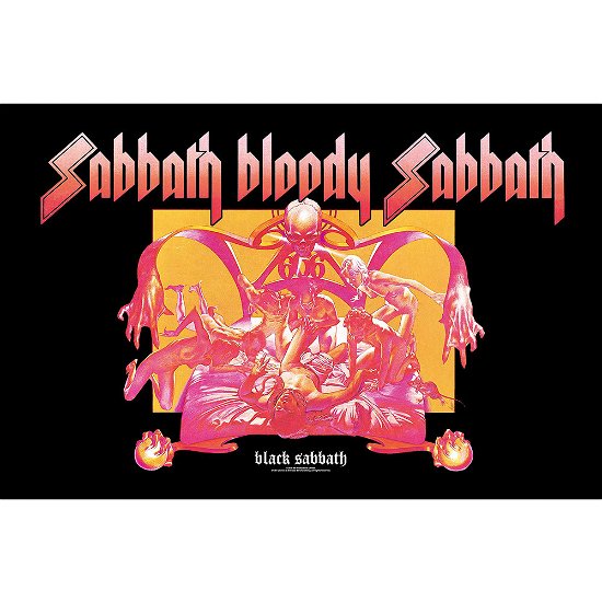 Cover for Black Sabbath · Black Sabbath Textile Poster: Sabbath Bloody Sabbath (Plakat)