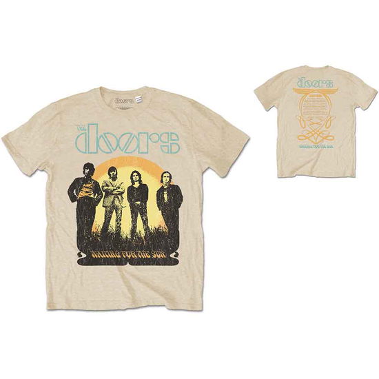 The Doors Unisex T-Shirt: 1968 Tour (Back Print) - The Doors - Produtos - Bravado - 5055979967750 - 12 de dezembro de 2016