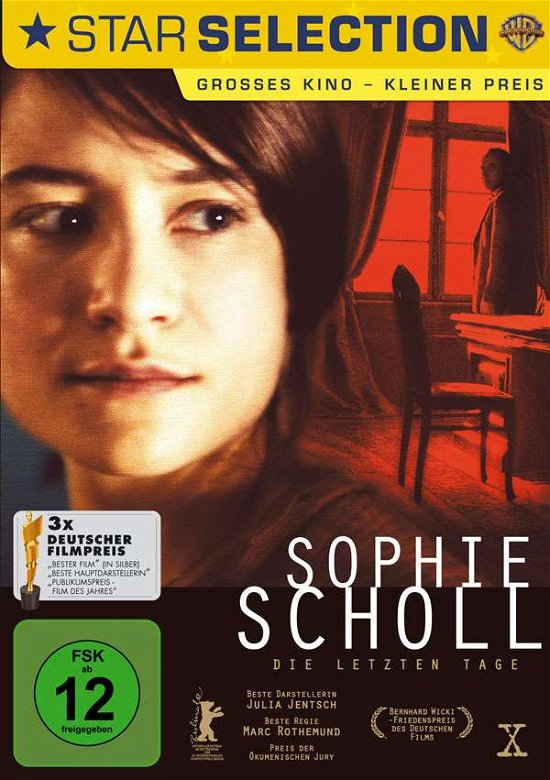 Sophie Scholl: Die Letzten Tage - Julia Jentsch,fabian Hinrichs,alexander Held - Elokuva -  - 7321925012750 - torstai 2. lokakuuta 2008