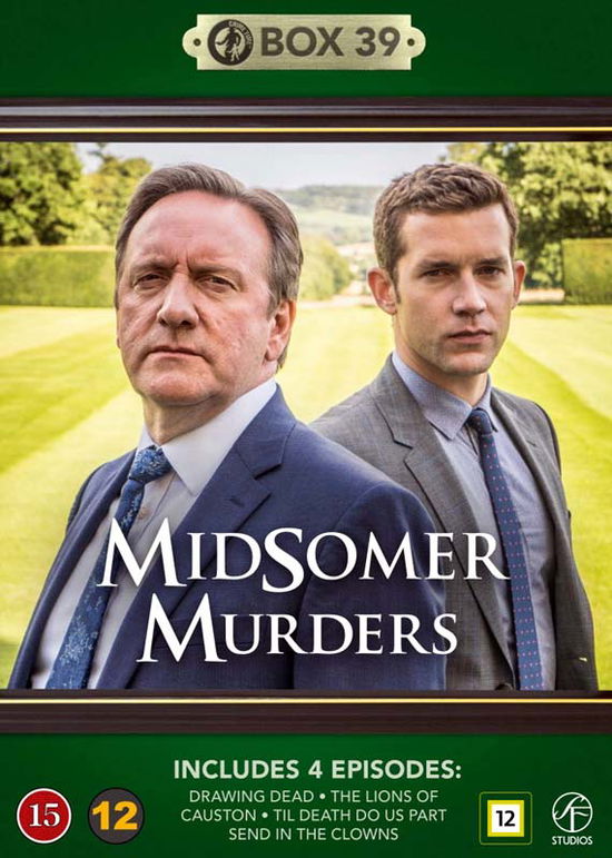 Cover for Midsomer Murders Box 39 (DVD) (2019)