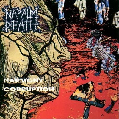 Cover for Napalm Death · Harmony Corruption (LP)