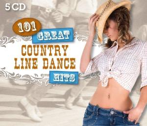 Cover for Country Dance Kings · 101 Great Country Line Dance Hits (CD) (2009)