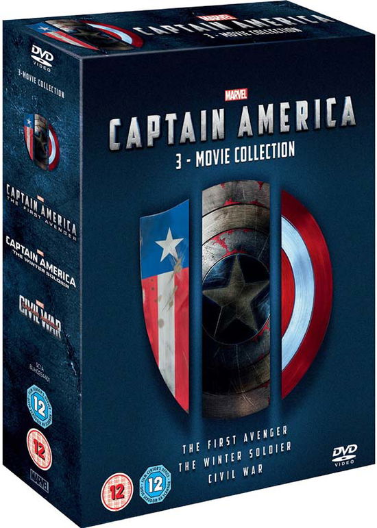 Cover for Joe Johnston · Captain America Trilogy (DVD) (2016)