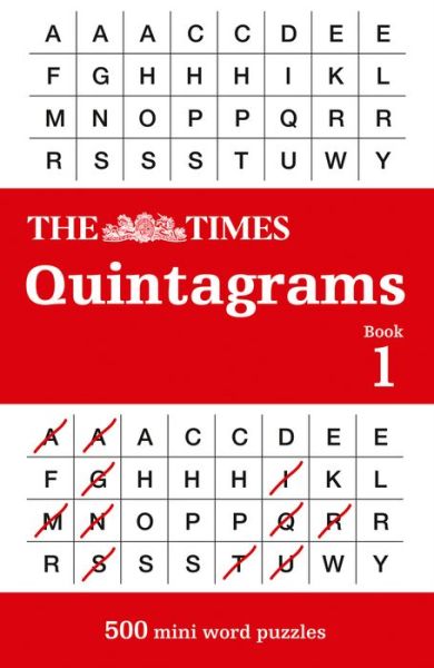 Cover for The Times Mind Games · The Times Quintagrams: 500 Mini Word Puzzles - The Times Puzzle Books (Paperback Bog) (2019)