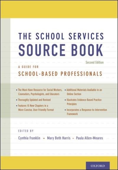 Cover for Franklin · The School Services Sourcebook Second (Gebundenes Buch) [2 Revised edition] (2012)