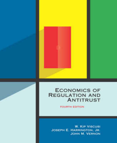 Cover for Viscusi, W. Kip (University Distinguished Professor) · Economics of Regulation and Antitrust - The MIT Press (Hardcover Book) [Fourth edition] (2005)