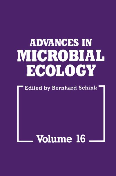 Cover for Bernhard Schink · Advances in Microbial Ecology - Advances in Microbial Ecology (Hardcover Book) [2000 edition] (2000)