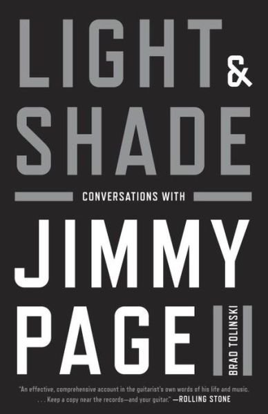 Cover for Brad Tolinski · Light and Shade: Conversations with Jimmy Page (Paperback Bog) (2013)