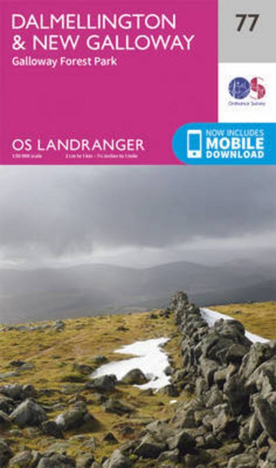 Cover for Ordnance Survey · Dalmellington &amp; New Galloway, Galloway Forest Park - OS Landranger Map (Map) [February 2016 edition] (2016)