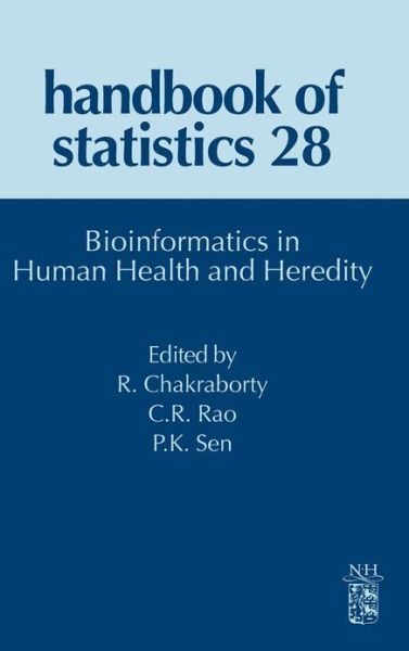 Cover for C R Rao · Bioinformatics in Human Health and Heredity - Handbook of Statistics (Hardcover Book) (2012)