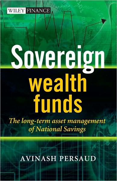 Cover for Persaud · Sovereign Wealth Funds (Book)