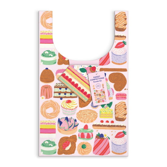 Cover for Galison · Sweet Confections Packable Nylon Tote Bag (CLOTHES) (2025)