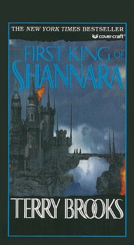 Cover for Terry Brooks · First King of Shannara (Hardcover bog) (1997)