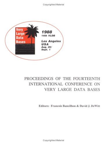 Cover for Vldb · Proceedings 1988 VLDB Conference: 14th International Conference on Very Large Data Bases (Paperback Book) (1988)