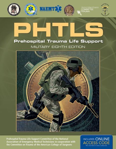 Cover for National Association of Emergency Medical Technicians (NAEMT) · Prehospital Trauma Life Support (Hardcover Book) [Military, 8 Revised edition] (2014)