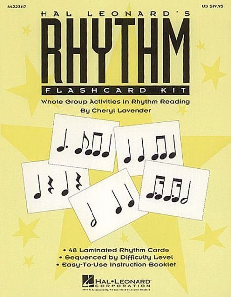Cover for Cheryl Lavender · Hal Leonard's Rhythm Flashcard Kit (Pocketbok) (1994)