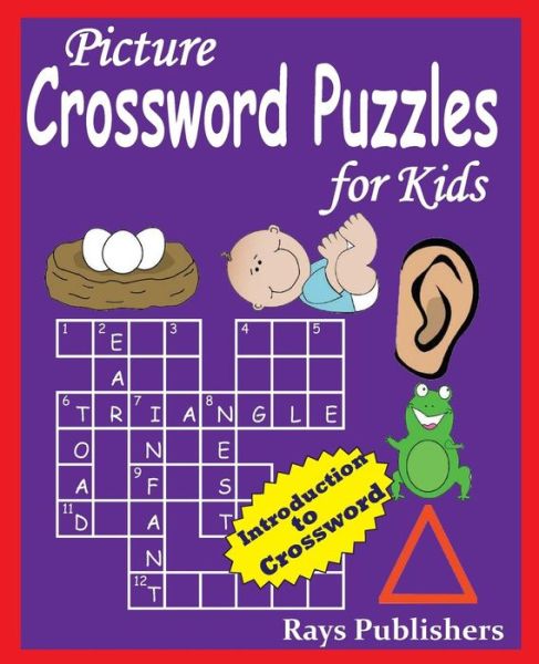 Cover for Rays Publishers · Picture Crossword Puzzles for Kids (Paperback Book) (2015)