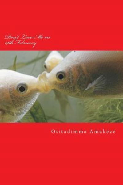 Cover for Ositadimma Amakeze · Don't Love Me on 14th February (Paperback Book) (2016)