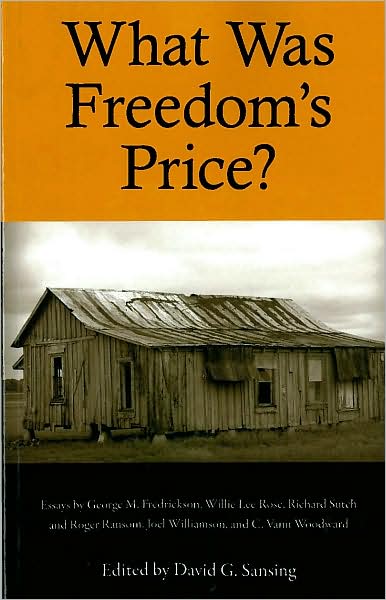 Cover for David G Sansing · What Was Freedom's Price? (Paperback Book) (1978)