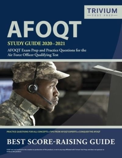 Cover for Trivium Military Exam Prep Team · AFOQT Study Guide 2020-2021 (Taschenbuch) (2020)