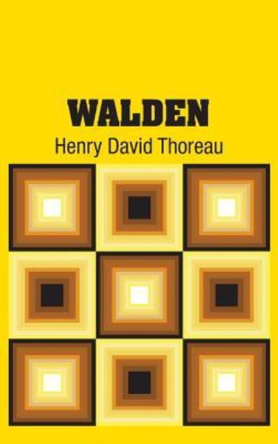 Cover for Henry David Thoreau · Walden (Hardcover Book) (2018)