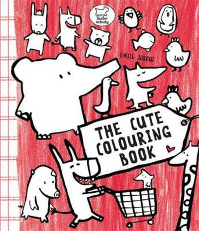 Cover for Emile Jadoul · The Cute Colouring Book (Paperback Book) (2014)