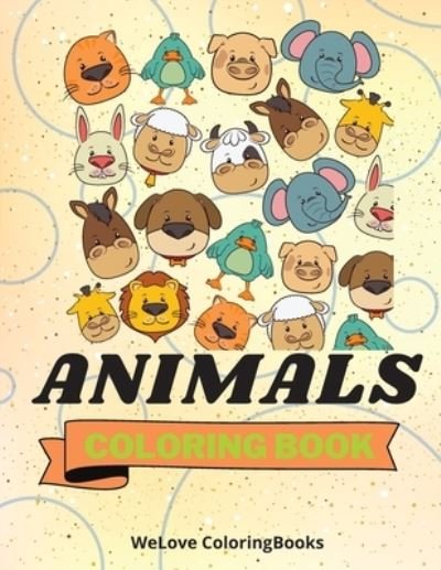 Cover for Curro Sauseda · Animals Coloring Book (Pocketbok) (2022)