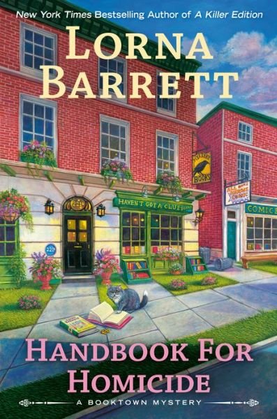 Cover for Lorna Barrett · Handbook For Homicide: A Booktown Mystery (Hardcover Book) (2020)