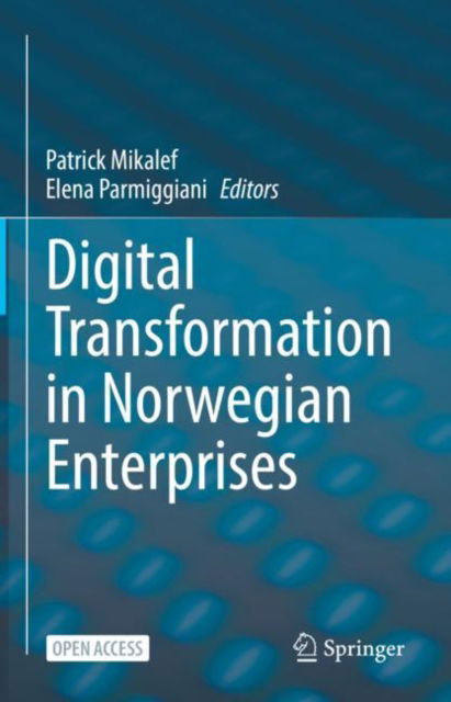 Cover for Digital Transformation in Norwegian Enterprises (Hardcover Book) [1st ed. 2022 edition] (2022)