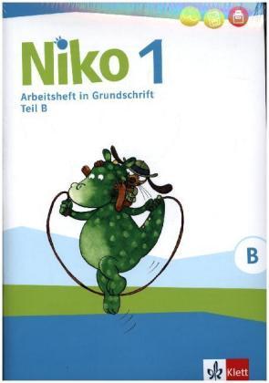 Cover for Klett Ernst /Schulbuch · Niko 1. Paket: Arbeitsheft in Grundschrift, Grundschriftlehrgang Klasse 1 (Taschenbuch) (2020)