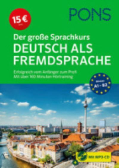 Cover for Pons GmbH · PONS Der große Sprachkurs Deutsch als Fremdsprache (Paperback Book) (2021)