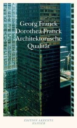 Cover for Franck · Architektonische Qualität (Bog)
